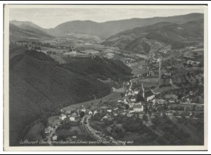 MW02154/ Oberharmersbach AK seltenes Strähle Luftbild 30er Jahre