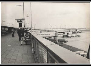 C5512/ Flughafen Amsterdam Schipohl Foto 21 x 15 cm 70er Jahre
