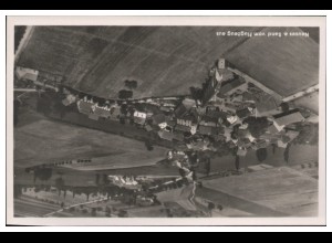 MW02268/ Neuses am Sand Foto AK seltenes Strähle Luftbild 30er Jahre