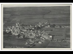 MW02337/ Giebelstadt AK seltenes Strähle Luftbild 30er Jahre
