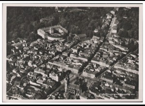 MW03075/ Meiningen Foto AK seltenes Strähle Luftbild 30er Jahre