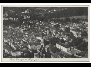 MW03260/ Bad Kissingen AK seltenes Strähle Luftbild 30er Jahre