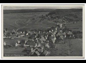 MW02770/ Rohrau Gärtingen AK seltenes Strähle Luftbild 30er Jahre
