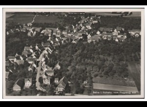 MW02775/ Betra bei Horb Foto AK seltenes Strähle Luftbild 30er Jahre