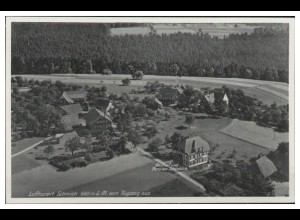MW02856/ Schmieh b. Bad Teinach AK seltenes Strähle Luftbild 30er Jahre
