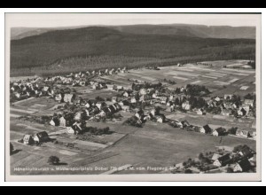 MW03407/ Dobel Foto AK seltenes Strähle Luftbild 30er Jahre