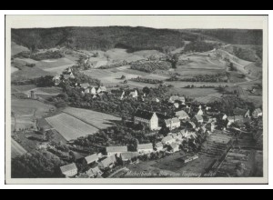 MW03464/ Michelbach a. Bilz AK seltenes Strähle Luftbild 30er Jahre