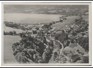 MW03935/ Gmund a. Tegernsee AK seltenes Strähle Luftbild 30er Jahre