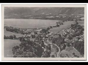 MW03936/ Gmund a. Tegernsee AK seltenes Strähle Luftbild 30er Jahre