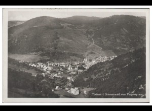 MW03900/ Todtnau Foto AK seltenes Strähle Luftbild 30er Jahre