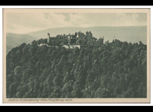 MW03904/ Ruine Küssaburg AK seltenes Strähle Luftbild 30er Jahre