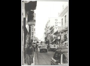 C5643/ Nikosia Zypern Autos Verkehr Foto 21 x 15 cm 70er Jahre