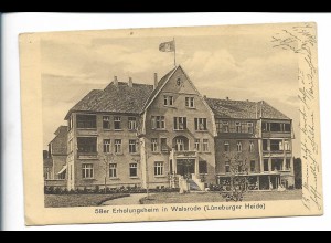 XX18663/ Walsrode 58er Erholungsheim Verein für Handlungs-Commis AK 1915
