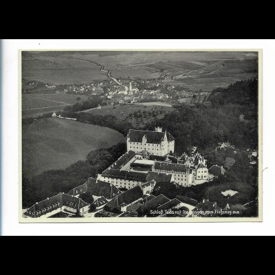 MW00171/ Schloss Taxis mit Dischingen AK seltenes Luftbild ca. 1935