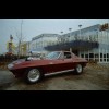 Dia0254/ 8 x DIA Foto Chevrolet Corvette Stingray Bj.1966 Hot Rod-Version