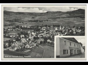 MW09121/x Kemnath-Stadt AK seltenes Strähle Luftbild 40er Jahre