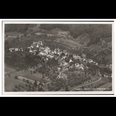 MW09253x/ Laimnau b. Tettnang Foto AK seltenes Strähle Luftbild 30er Jahre