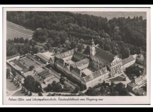 MW09284/ Fürstenfeldbruck Polizeischule Foto AK seltenes Strähle Luftbild 30er