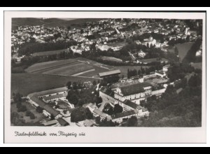 MW09285/ Fürstenfeldbruck Foto AK seltenes Strähle Luftbild 30er Jahre