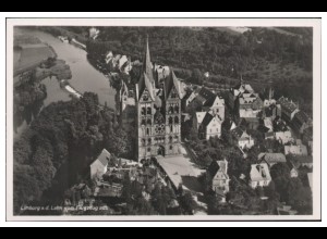 MW09300x/ Limburg Lahn Foto AK seltenes Strähle Luftbild 30er Jahre