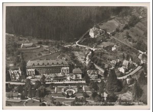 MW09406x/ Wildbad Foto AK seltenes Strähle Luftbild 30er Jahre