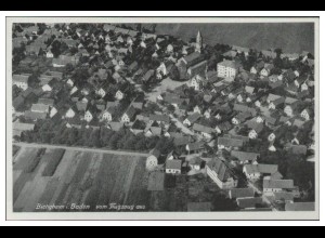 MW09442x/ Bietigheim in Baden AK seltenes Strähle Luftbild 30er Jahre