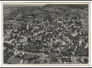 MW09564/ Endingen a. Kaiserstuhl Foto AK seltenes Strähle Luftbild 30er Jahre