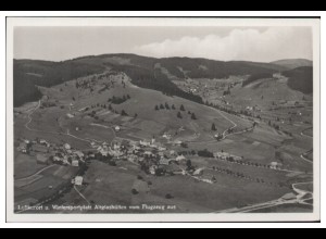 MW09614/ Altglashütten Foto AK seltenes Strähle Luftbild 30er Jahre