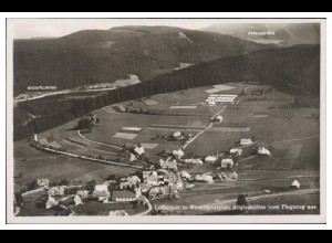 MW09615/ Altglashütten Foto AK seltenes Strähle Luftbild 30er Jahre