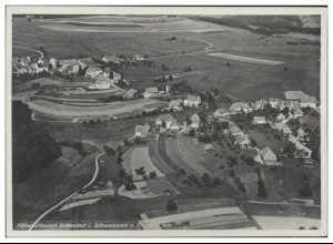 MW09630/ Birkendorf b. Ühlingen AK seltenes Strähle Luftbild 30er Jahre