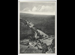 MW09872/ Burkhardtsmühle b. Waldenbuch AK seltenes Strähle Luftbild 30er Jahre