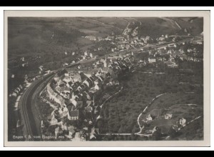 MW10088/ Engen i. B. Foto AK seltenes Strähle Luftbild 30er Jahre 