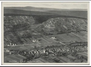 MW10418/ Schützingen i. Mettertal AK seltenes Strähle Luftbild 30er Jahre