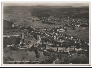 MW10415x/ Rötteln Haagen Brombach Foto AK seltenes Strähle Luftbild 30er Jahre