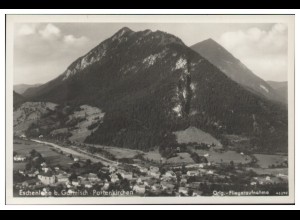 MW10590x/ Eschenlohe Foto AK seltenes Strähle Luftbild 30er Jahre