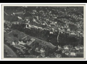 MW10558x/ Dachau AK seltenes Strähle Luftbild 30er Jahre