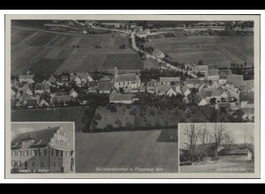 MW10662/ Ballmertshofen AK seltenes Strähle Luftbild 30er Jahre