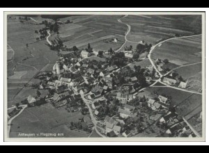 MW10649/ Anhausen Diedorf AK seltenes Strähle Luftbild 30er Jahre