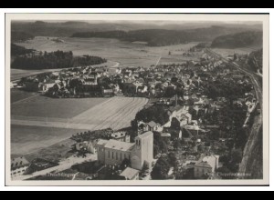 MW10930/ Treuchtlingen Foto AK seltenes Strähle Luftbild 30er Jahre