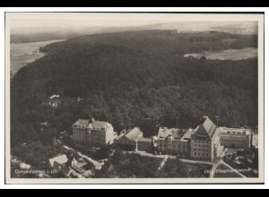 MW10932/ Gunzenhausen Foto AK seltenes Strähle Luftbild 30er Jahre