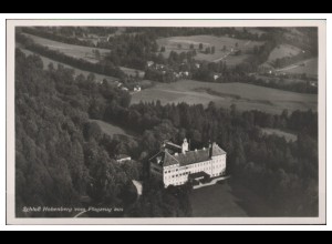 MW10795x/ Schloss Hohenberg Foto AK seltenes Strähle Luftbild 30er Jahre