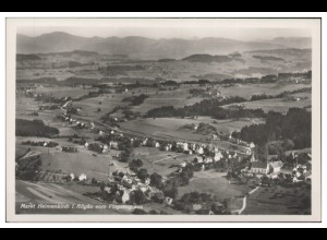 MW10959/ Markt Heimenkirch Foto AK seltenes Strähle Luftbild 30er Jahre