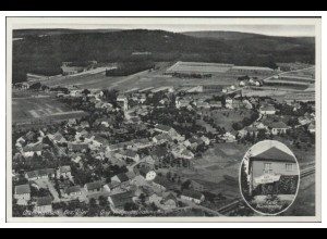 MW10888/ Otzenhausen Bez. Trier AK seltenes Strähle Luftbild 30er Jahre