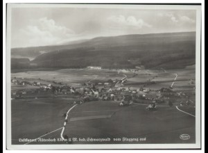 MW10863/ Rötenbach Foto AK seltenes Strähle Luftbild 30er Jahre