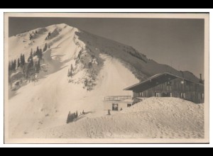 Y28252/ Berghütte Wallberghaus Foto AK 1937 