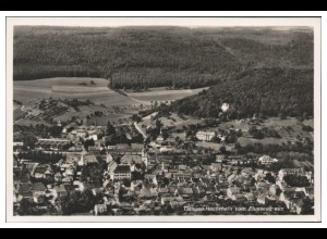 MW11203/ Tiengen Hochrhein Foto AK seltenes Strähle Luftbild 30er Jahre 