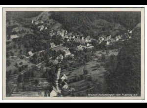 MW11239/ Weinort Hohenklingen AK seltenes Strähle Luftbild 30er Jahre