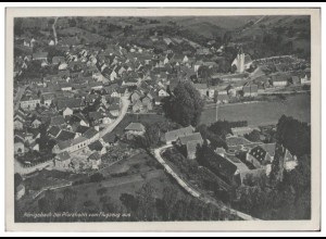 MW11244/ Königsbach b. Pforzheim AK seltenes Strähle Luftbild 30er Jahre