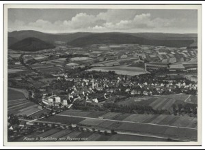 MW11282/ Mauer b. Heidelberg AK seltenes Strähle Luftbild 30er Jahre