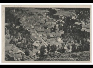 MW11284/ Nöttingen b. Pforzheim AK seltenes Strähle Luftbild 30er Jahre